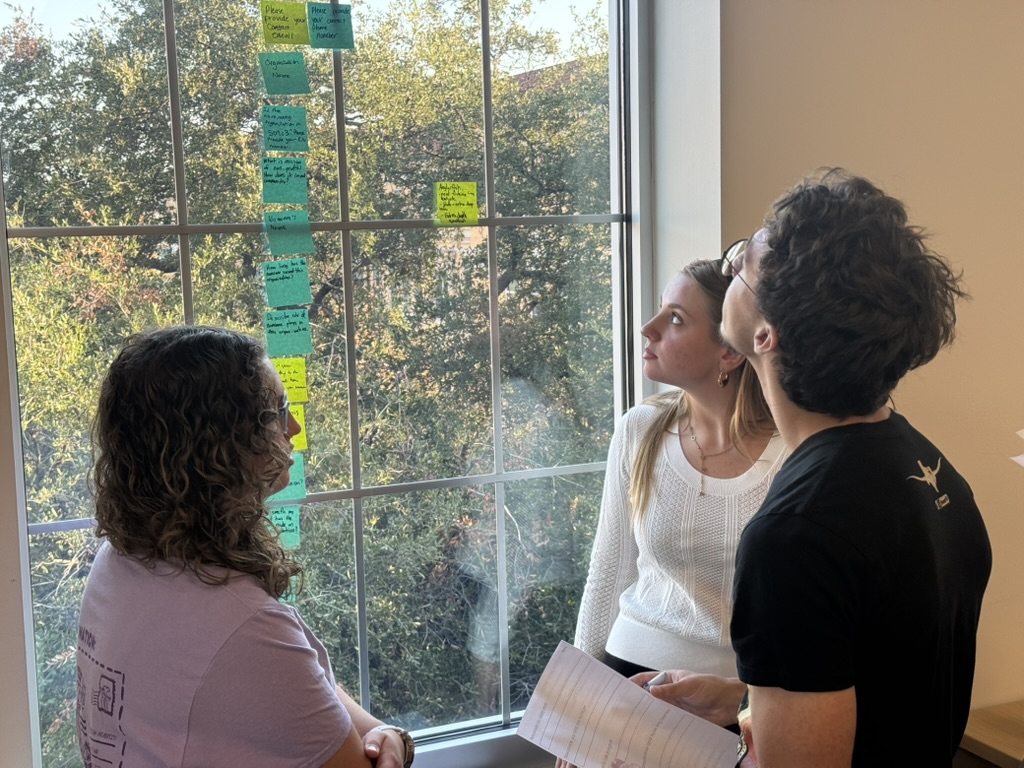 Students in gratitude class