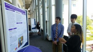 Short shares her research at the College of Science and Engineering annual Honors Research Symposium.