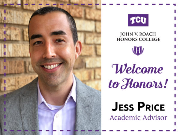 Jess Price, academic advisor